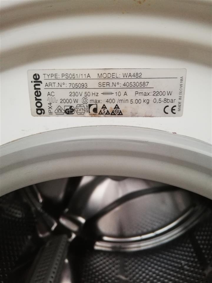 Masina za perenje alista Gorenje WA | Скопjе